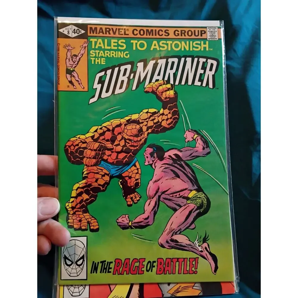 TALES TO ASTONISH-THE SUB-MARINER Lot Of 6 #2-4,6,8,14 MARVEL COMICS 1980 Vf